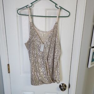 Sequin Tank Top